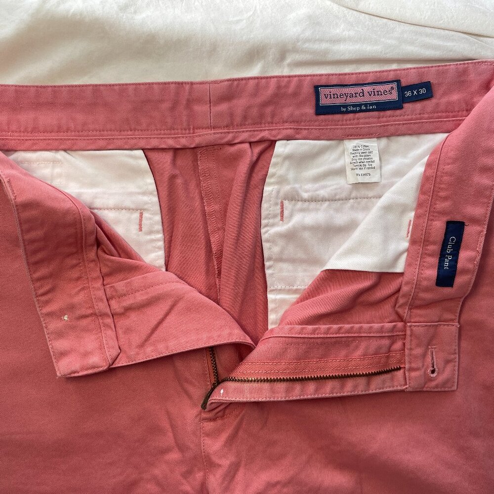 Vineyard Vines by Shep & Ian Club Pants – Size 36x30 - Picture 3 of 6